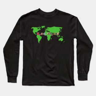 WORLD POPULATION DAY Long Sleeve T-Shirt